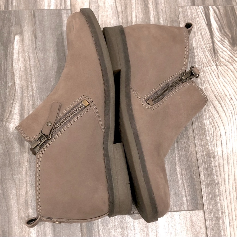 Hush Puppies Ankle Boots With Side Zipper. View 3